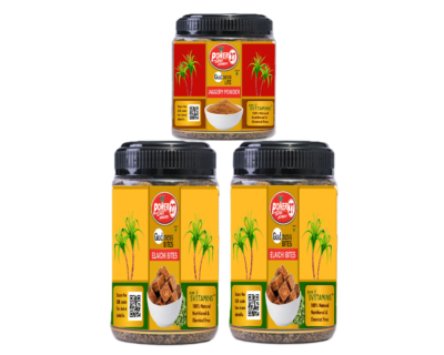 Flavour Pack | Elaichi Bites (500g x 2), Classic Powder (250g)