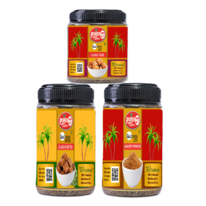 Assorted Trio Pack | Elaichi Bites (500g), Classic Powder (500g), Classic Cube (250g),