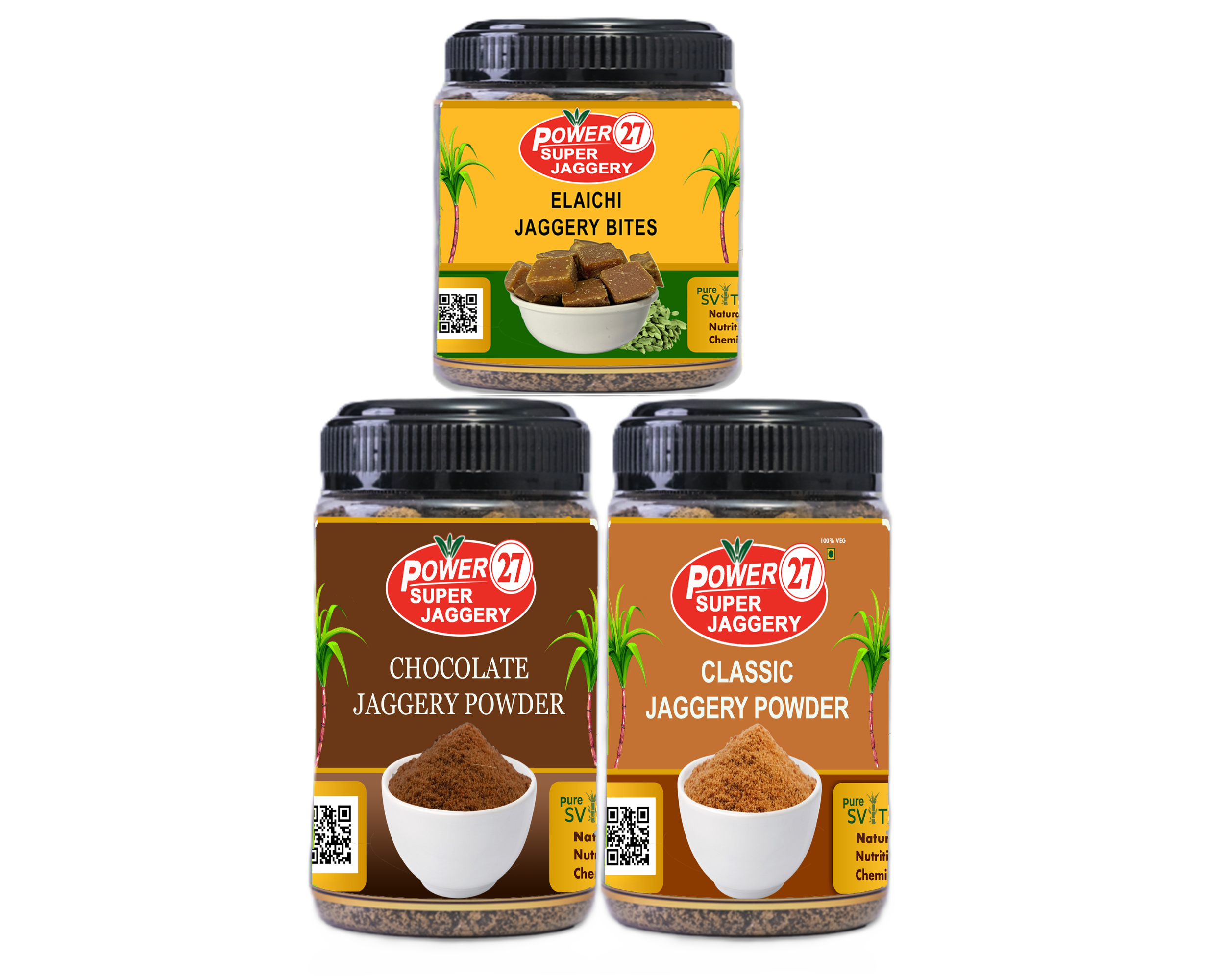 Top-Selling Pack | Chocolate Powder (500g), Classic Powder (500g), Elaichi Bites (250g)